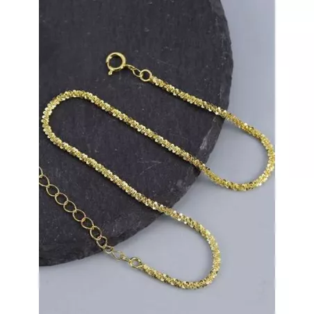 1 pieza Pulsera tobillera de moda minimalista plata para mujeres para decoración diaria