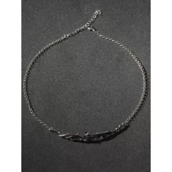 Goth Collar de cadena murciélago