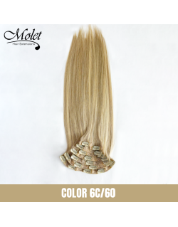 Molet European Human Hair Color 6C/60