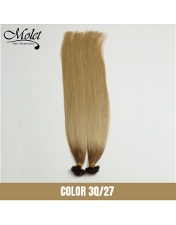 Molet European Human Hair Flat Tips Color 3q/27