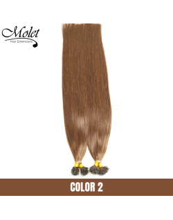 Molet European Human Hair Tips Color 2