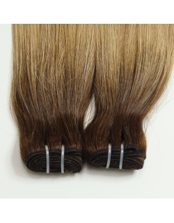 Molet European Human Hair Weft Color Ombre  1A/6.2/27